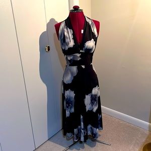 Halter Style Floral Dress - BEBE